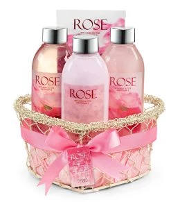 Freida and Joe Rose Fragrance Spa Bath & Body Set