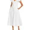 Sea Heidi Womens Cotton Long Midi Dress