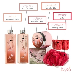 Freida and Joe Cherry Blossom Spa Gift Set in Wood Curio -Ballarini store 06b3ac80bd394bb5a140bd708f4bcba0 1080x