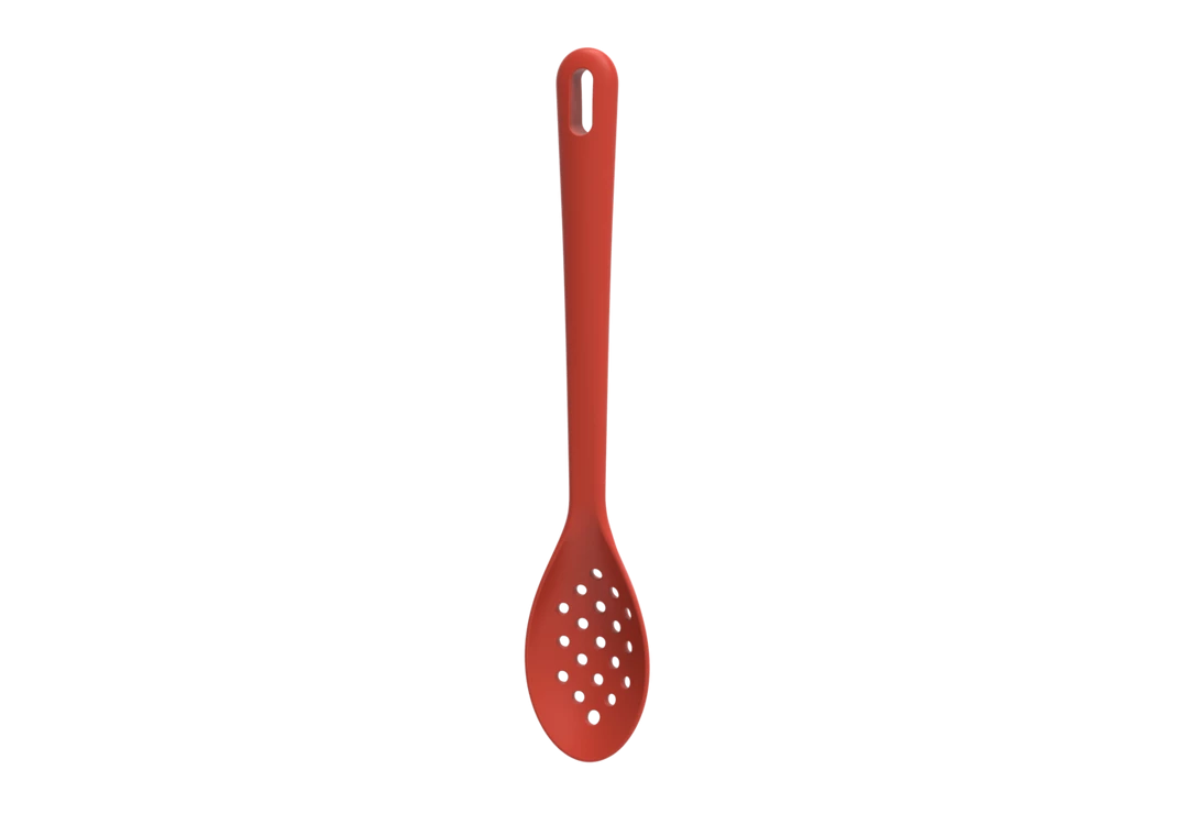 Ballarini Rosso Silicone Skimming Spoon 2 Ballarini Rosso Silicone Skimming Spoon - Image 2