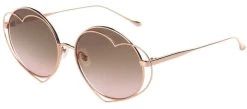 For Art's Sake Valentine GC3 Round Sunglasses - women