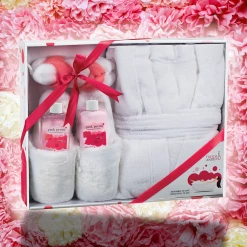 Freida and Joe Bath & Body Spa Gift Set in Pink Peony Fragrance with Luxury Bathrobe & Slippers -Ballarini store 28352f66916447599997479c6431e496 fefad888 e535 4ee3 9091 c4cca692f530 1080x