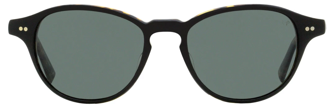 John Varvatos Men's Grand Sunglasses V600 BLA Black/Tortoise 52mm 2 John Varvatos Men's Grand Sunglasses V600 BLA Black/Tortoise 52mm - Image 2