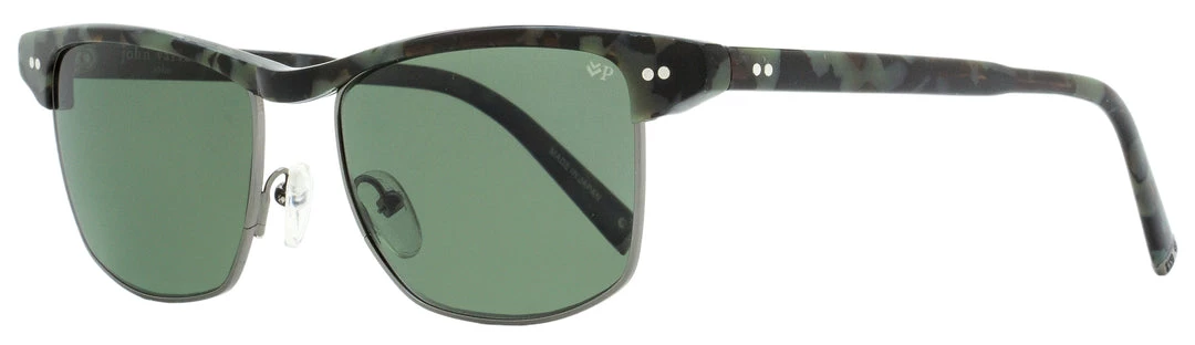 John Varvatos Men's Cash Sunglasses V606 STO Smoke Tortoise/Gunmetal 54mm 1 John Varvatos Men's Cash Sunglasses V606 STO Smoke Tortoise/Gunmetal 54mm