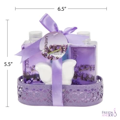 Freida and Joe Lavender Fragrance Bath & Body Gift Set in Wire Basket -Ballarini store 6d8dea219520471c953cfb876d678682 1080x