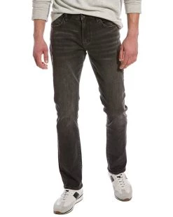 John Varvatos Star U.S.A Bowery Slim Shark Grey Straight leg Jean - men