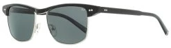 John Varvatos Men's Cash Sunglasses V606 BLA Black/Palladium 54mm
