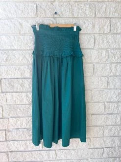 Sea Casey Hand Smocked Skirt in Emerald - women -Ballarini store 84de2092901a462793d0f879cddab809 1080x