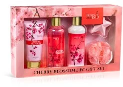 Freida and Joe Cherry Blossom Bath and Body Gift Box Set
