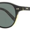 John Varvatos Men's Grand Sunglasses V600 BLA Black/Tortoise 52mm