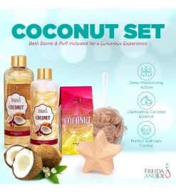 Freida and Joe Coconut Fragrance Bath and Body Gift Box -Ballarini store b9c2ee4e12764f5c995168159115f4c6 db092084 8081 4cb5 9a8e 52a68175e7cd 1080x